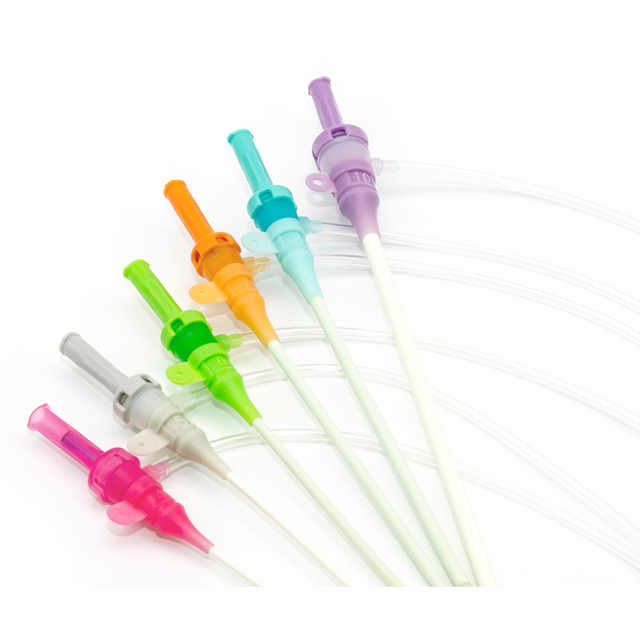 مع مقدمة غمد طبية لصمام الإرقاء